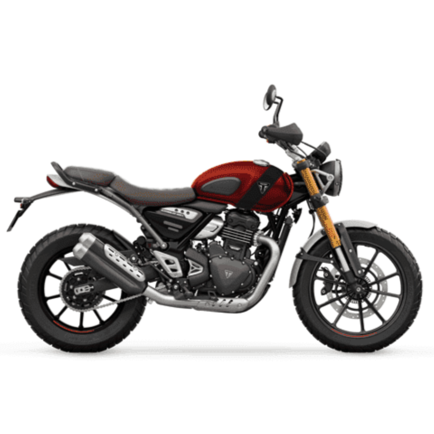 Triumph Volcanic Red (code CN) Paint Product